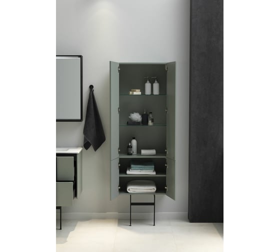 Шкаф-пенал ALLEN BRAU Reality 60 cement grey matt 1.32003.CGM 00274374
