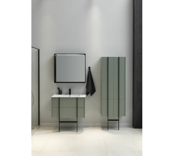 Шкаф-пенал ALLEN BRAU Reality 60 cement grey matt 1.32003.CGM 00274374