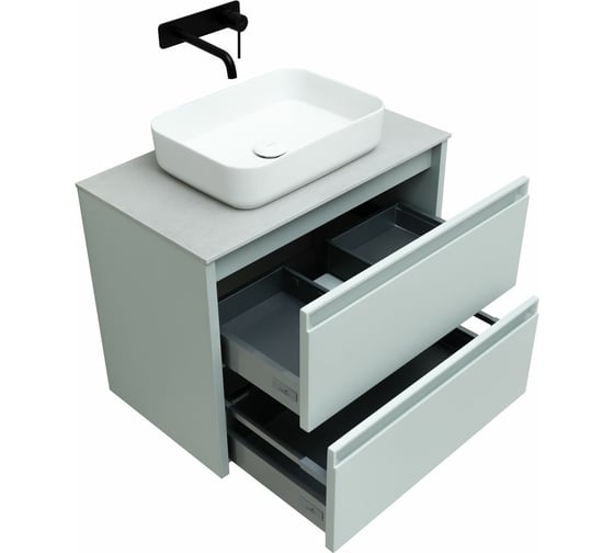 Тумба ALLEN BRAU FANTASY 80 рapyrus white matt 1.11001.PWM 00273977