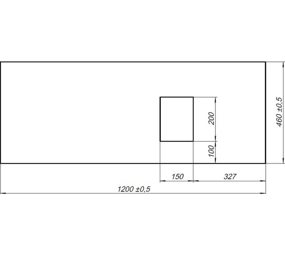 Столешница ALLEN BRAU INFINITY 120 R marble 1.21014.M 00274540