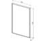Зеркало ALLEN BRAU INFINITY 600x1000 1.21019.WT 00298473 4