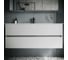 Подвесная тумба Sancos Urban 1190x450x550, c двумя ящиками оснащенными доводчиками, белый глянец, арт. UR120-2W 2