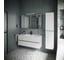 Подвесная тумба Sancos Urban 1190x450x550, c двумя ящиками оснащенными доводчиками, белый глянец, арт. UR120-2W 4