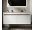 Подвесная тумба Sancos Smart 1190x450x500, 4 ящика оснащенными доводчиками, белый глянец, арт. SM120-2W 2