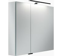 Зеркальный шкаф для ванной комнаты Sancos Hilton 900x148x740 мм, с LED подсветкой, арт . Z900