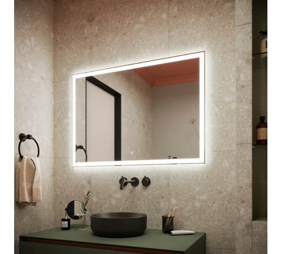 Зеркало для ванной комнаты Sancos City 600x800 c подсветкой, арт. CI600