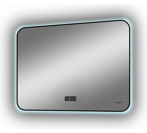 Зеркало Reflection shadow с фоновой подсветкой, сенсором, диммером, часами и подогревом 800x600 RF5733SH
