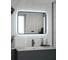 Зеркало Reflection shadow с фоновой подсветкой, сенсором, диммером, часами и подогревом 800x600 RF5733SH 3