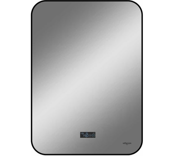 Зеркало Reflection shadow с фоновой подсветкой, сенсором, диммером, часами и подогревом 600x800 RF5732SH