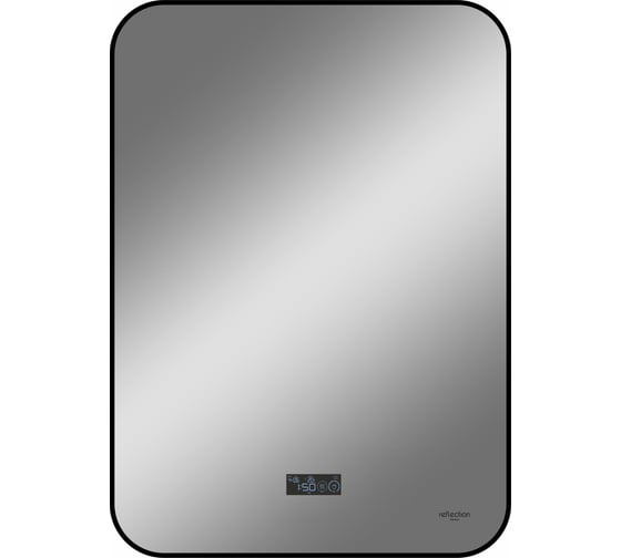 Зеркало Reflection shadow с фоновой подсветкой, сенсором, диммером, часами и подогревом 600x800 RF5732SH