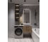 Столешница из керамогранита Cersanit STONE Balance 60x45x2 см, серый матовый 64185 7