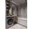 Столешница из керамогранита Cersanit STONE Balance 60x45x2 см, серый матовый 64185 8