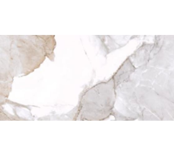 Столешница из керамогранита Cersanit STONE Life 60x45x2 см, белый сатиновый 63858
