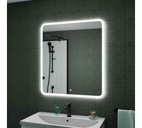 Зеркало для ванной GreenStone Capris Led 800x900, с подсветкой, сенсорный выключатель 680221