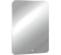 Зеркало с LED-подсветкой Toppus SATIN 55x80 сенсорный выключатель с функцией плавного диммирования, алюмин 2911.003