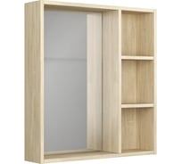 Зеркало-шкаф UNCORIA Дора 80, дуб сонома 68024