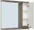 Зеркальный шкаф Runo Афина 80 правый бежевый 00-00001216 2