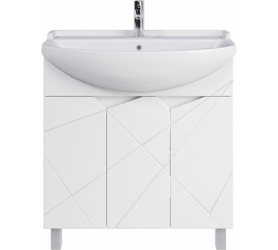 Напольная тумба Sanstar Каскад 80 Без раковины для ванной комнаты 350.1-1.4.1. 1