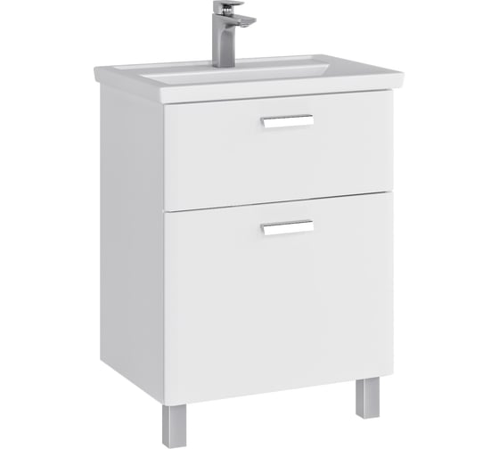 Напольная тумба Sanstar Gretta 60 Без раковины для ванной комнаты 330.1-1.5.1.