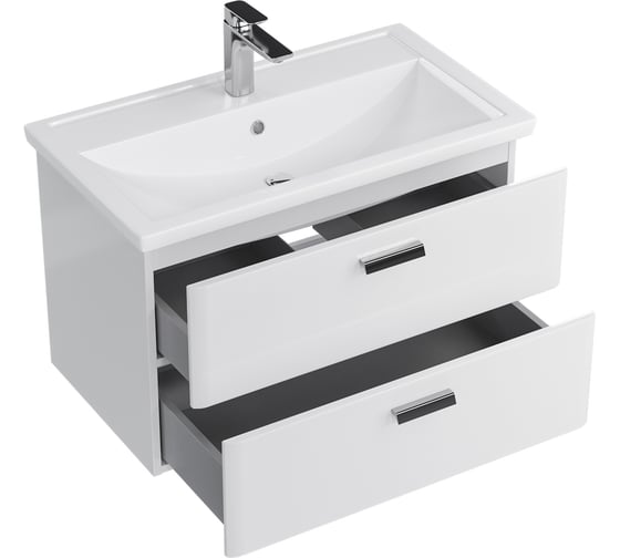 Подвесная тумба Sanstar Gretta 80 Без раковины для ванной комнаты 329.1-1.5.1.
