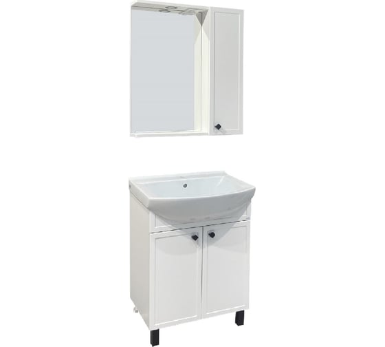 Зеркальный шкаф Runo Римини 65 00-00001256
