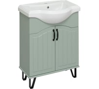 Тумба Runo Марсель 65 мята под умывальник Классик 65 00-00001217