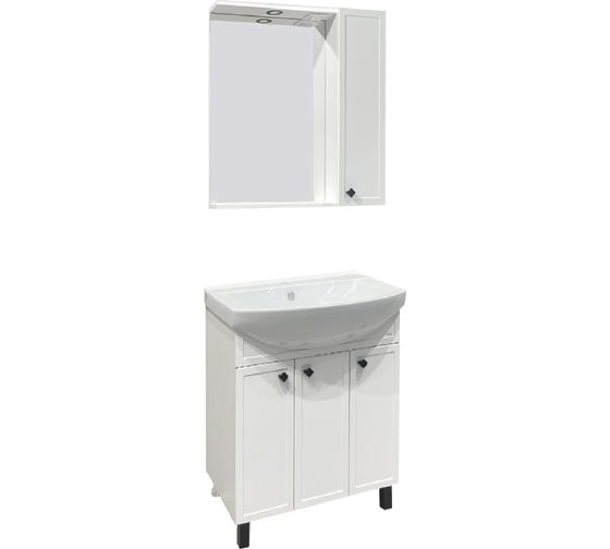 Зеркальный шкаф Runo Римини 75 00-00001257