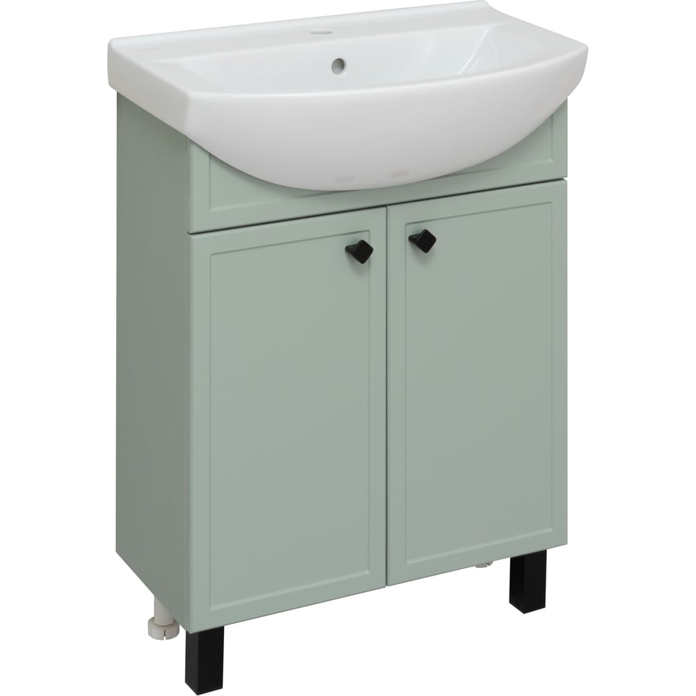 Тумба Runo Римини 65 мята под умывальник Best 65 00-00001273 - выгодная ...