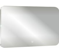 Зеркало с LED-подсветкой Toppus SATIN 80x55 см, сенсорный выключатель с функцией плавного диммирования, алюминий 2911.004