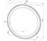 Зеркало CONTINENT "Planet white Led" D 600 с бесконтактным сенсором ЗЛП3624 ЗЛП2624 10