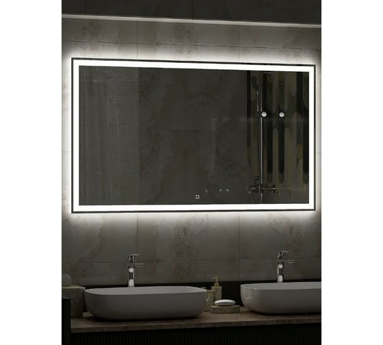 Зеркало CONTINENT Mercury 1000x700 c LED подсветкой ЗЛП624