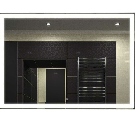 Зеркало CONTINENT "Mercury LED" 800x600 с подсветкой ЗЛП571