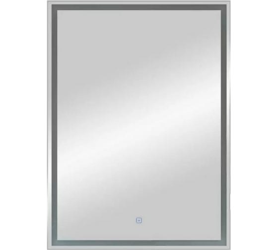 Зеркало CONTINENT-шкаф "Allure LED" 600x800 правосторонний с розеткой МВК005