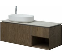 Тумба ALLEN BRAU INFINITY 120 L 1+1, natural oak 1.21006.NO 00274255