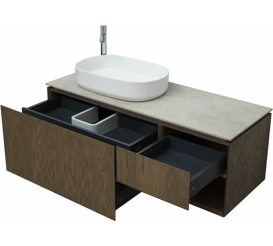 Тумба ALLEN BRAU INFINITY 120 L 1+1, natural oak 1.21006.NO 00274255