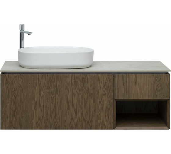 Тумба ALLEN BRAU INFINITY 120 L 1+1, natural oak 1.21006.NO 00274255