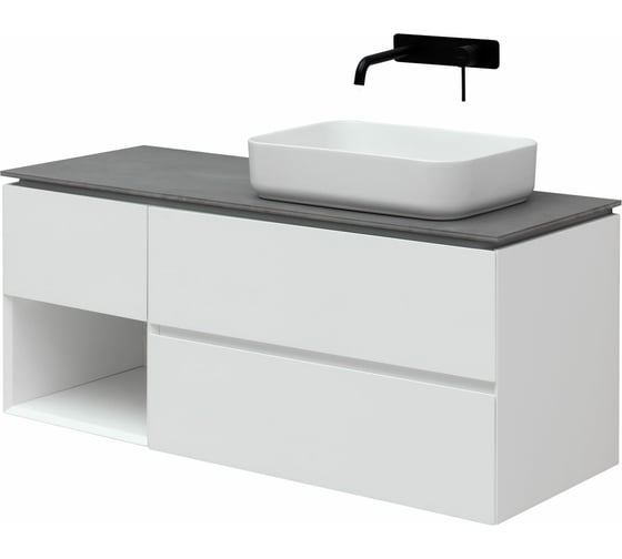 Тумба ALLEN BRAU INFINITY 120 R, white matt 1.21007.WM 00274260