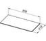 Столешница ALLEN BRAU LIBERTY 90 без отверстия marble 1.330012.M 00274159 4