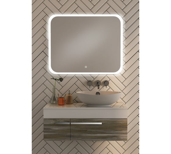 Зеркало Runo с подсветкой Руан Led 1000x800 00-00001290