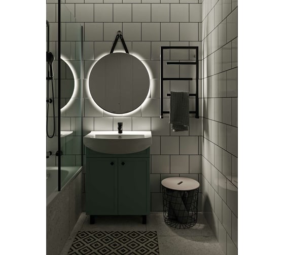 Зеркало с подсветкой Runo Руан Led D650 00-00001292