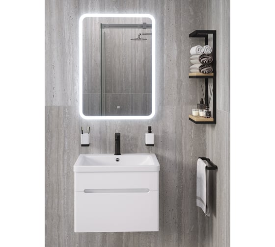 Зеркало с подсветкой Runo Руан Led 600x800 00-00001288
