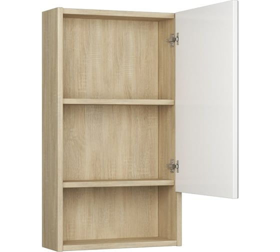 Зеркало-шкаф UNCORIA Алегра 45 см, сонома 64503