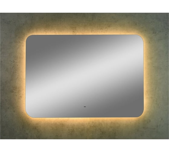 Зеркало Континент "Burzhe Led" 1000x700 с бесконтактным сенсором, теплая подсветка ЗЛП322