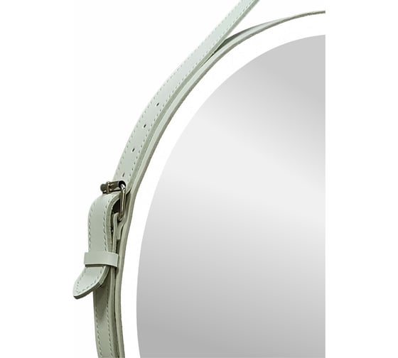 Зеркало CONTINENT с подсветкой "Millenium White LED" D650 на ремне из натуральной кожи ЗЛП738