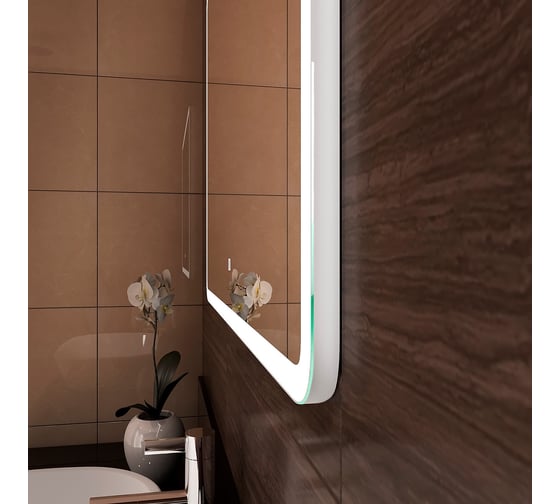 Зеркало CONTINENT "Demure Led" 1000x700 ЗЛП244