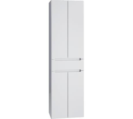 Универсальный шкаф-пенал для ванной комнаты Sanstar адель 50 белый 384.1-3.4.1