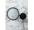 Зеркало Nofer VANITY с регулировкой и led-подсветкой, увеличение х3, Ø160 мм, черное 08006.N 4
