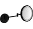 Зеркало Nofer VANITY с регулировкой и led-подсветкой, увеличение х3, Ø160 мм, черное 08006.N 1