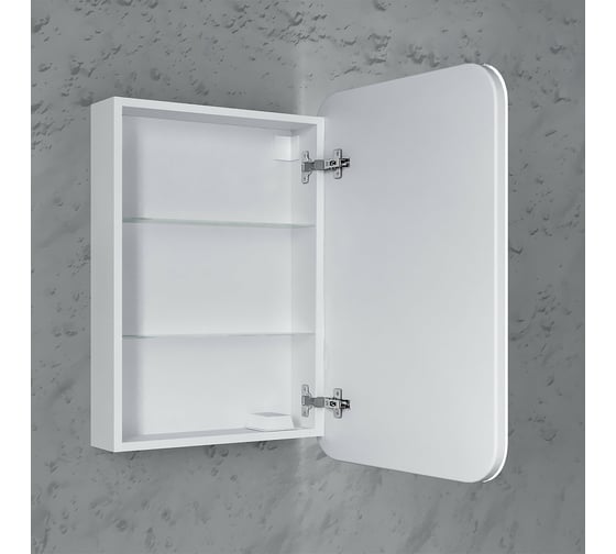 Зеркало шкаф LAPARET Accord (сенсор, подсветка) 71x51 см (уп 1 шт) Acc.03.50/ W х9999288076