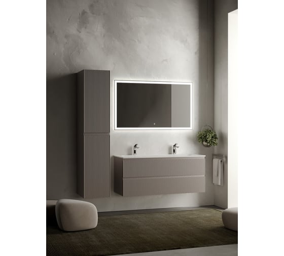 Подвесной шкаф-пенал Sancos Snob R Doha Soft, 350x350x1650 мм PSNR35SM